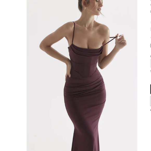 Corset Maxi Dress Size L - Picture 5 of 10